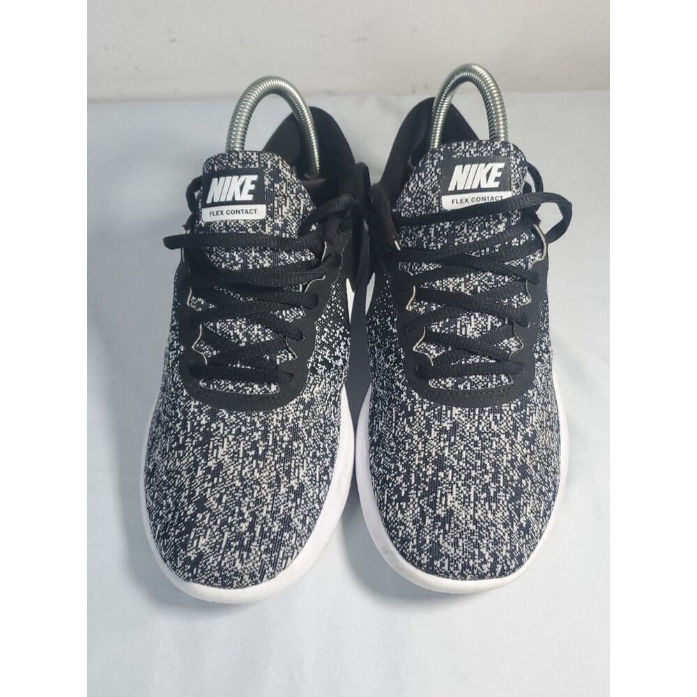 Nike Flex Contact Sneakers Women's  Size 8.5 Black White 908995-002 - Picture 3 of 14